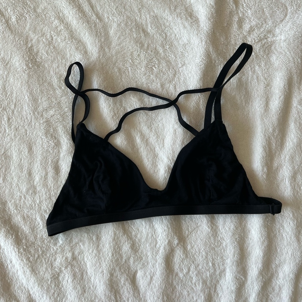 Tobi Black Bralette